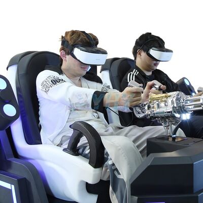 Cine VR 9D 2 asientos silla de movimiento 3D simulador de realidad virtual máquina simulador de juegos