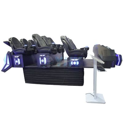 Realidad virtual 9d VR Cine simulador de movimiento con 9 sillas Juego Cine 9dvr