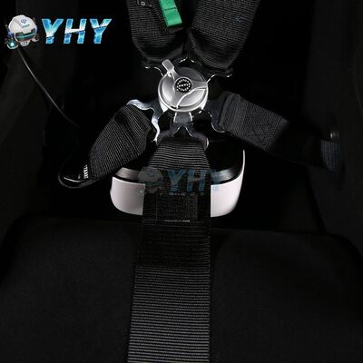 9D VR Simulator 360 Degree Rotation Virtual Reality Flight Roller Coaster Simulator Arcade Game Machine with Single Seat 