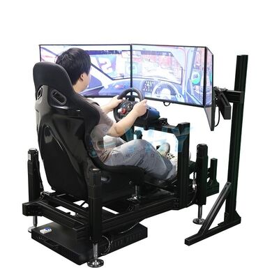 Cockpit de simulador de carreras Cockpit de carreras con asiento para PC Logitech G29