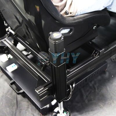 Asiento de conducción de simulador de carreras de coches de juego de cabina de simulación de carreras de fábrica de alta calidad