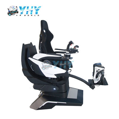 Simulador de vuelo de silla de aluminio máquina de juego de movimiento de vuelo profesional