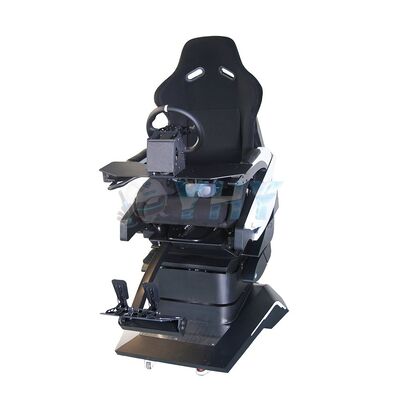 Máquina de conducción arcade multijugador con controles de movimiento, simulador de carreras competitivo AR