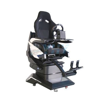 Equipo de juego deportivo interactivo multijugador, simulador de juegos de arcade de parque temático AR de carreras