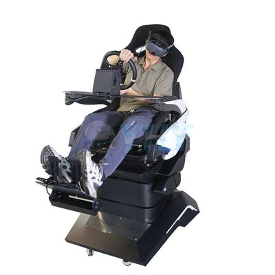 Equipo de juego deportivo interactivo multijugador, simulador de juegos de arcade de parque temático AR de carreras