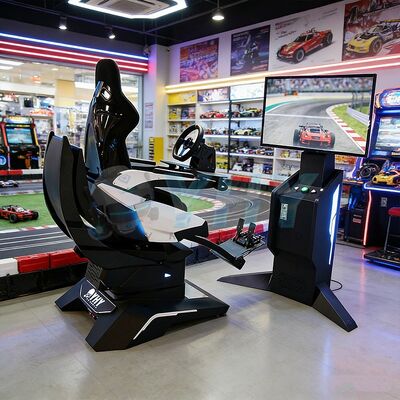 Simulador multijugador de carreras AR con pistas de carreras personalizadas para una competencia realista