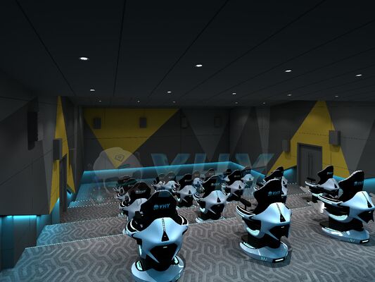 YHY Ultimate Crossing 2 9D VR Dynamic Cinema Soluciones de parada única con soporte de plataforma de movimiento 3-DOF personalizado