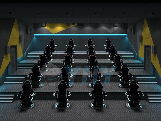 YHY Ultimate Crossing 2 9D VR Dynamic Cinema Soluciones de parada única con soporte de plataforma de movimiento 3-DOF personalizado