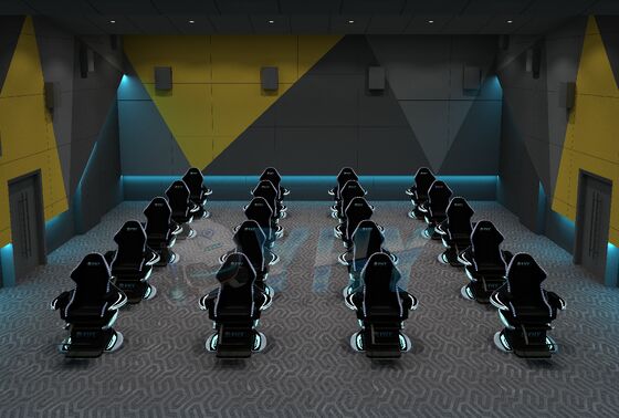 YHY Ultimate Crossing 2 Cine dinámico VR 9D con silla de rotación 360 Modo de operación de negocios rápido y económico