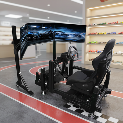 Simulador de manejo dinámico de la fuerza G. Movimiento 3dof Juegos de carreras de coches Simulador para la venta