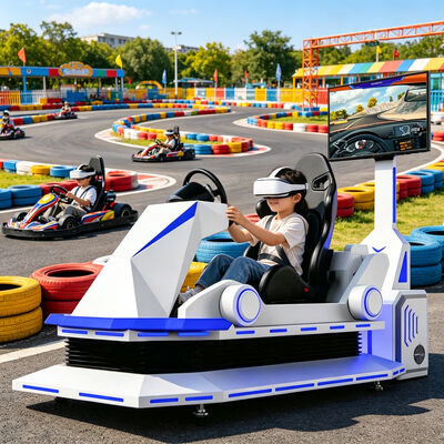 Juegos de Realidad Virtual Coche de carreras 9D VR Simulador de carreras Arcade Simulador de conducción Equipo de Realidad Virtual Juego de carreras VR