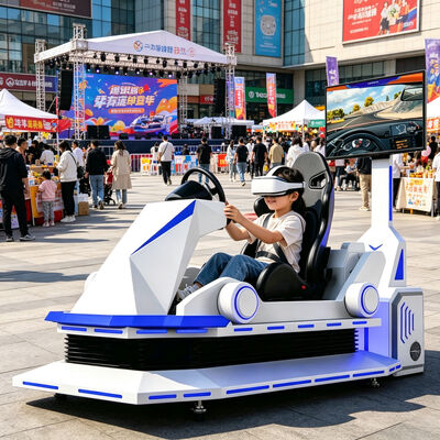 Realidad Virtual Driving Game Machine VR Simulador de carreras de coches en el parque temático VR