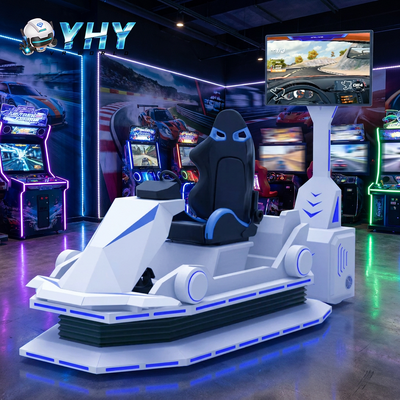 Realidad Virtual Driving Game Machine VR Simulador de carreras de coches en el parque temático VR