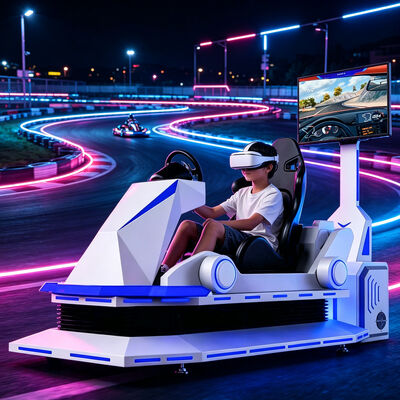 VR Indoor Racing Car Simulator Arcade Realidad Virtual Máquina de juego de carreras de motocicletas