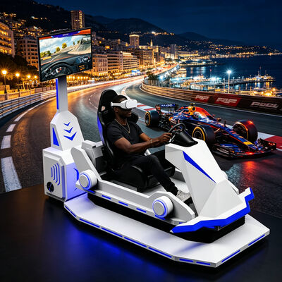 VR Indoor Racing Car Simulator Arcade Realidad Virtual Máquina de juego de carreras de motocicletas