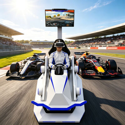 Simulador de coches de F1 VR Real Virtual Car Racing Arcade Game Machine Simulador de movimiento de conducción