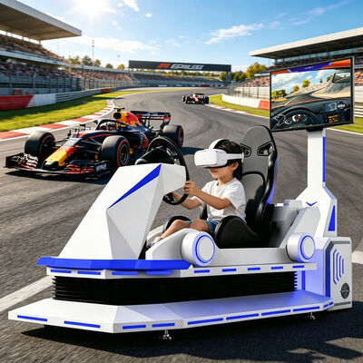 Venta caliente interior dinámico VR 3 Dof plataforma de movimiento simulador de coche de carreras equipo de juego de carreras de coches
