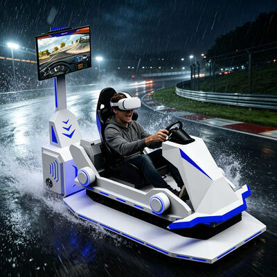 Máquina de juego de carreras de coches F1, simulador de carreras 3 DOF 9D VR, simulador de conducción Arcade, equipo de realidad Virtual de Metal para interiores