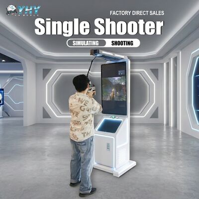 Equipo de Arcade de Shooter de Realidad Virtual 2026 Nuevo juego de un jugador 9D Gun VR Metal Airport