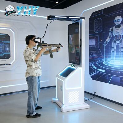 Un jugador VR Interactivo Equipo de Batalla de Armas de Realidad Virtual Máquina de Juego Simulador Para Centro de Juegos de Entretenimiento