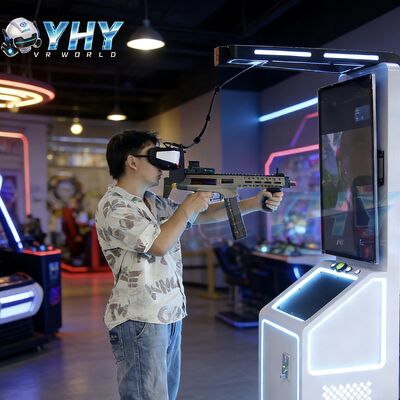 Un jugador VR Interactivo Equipo de Batalla de Armas de Realidad Virtual Máquina de Juego Simulador Para Centro de Juegos de Entretenimiento