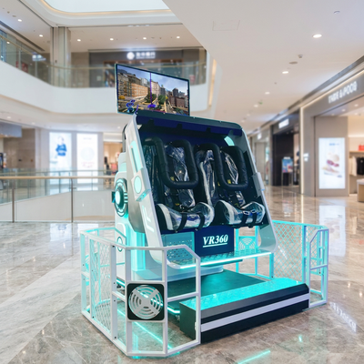 Cine arcade VR 9D de interiores Simulador de 360 VR Máquina de juego para dos jugadores Metal Equipo VR MR para uso doméstico