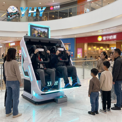 Cine arcade VR 9D de interiores Simulador de 360 VR Máquina de juego para dos jugadores Metal Equipo VR MR para uso doméstico