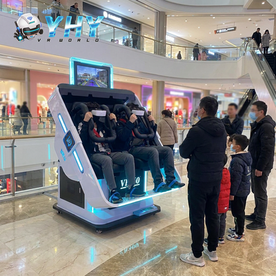 Diseño de máquina de juego VR de 360 ​​grados, inversión en entretenimiento VR, aspecto moderno y elegante para VR Arcade Center