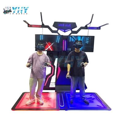 Simulador de realidad virtual Máquina de realidad virtual extrema Dos jugadores Caminando por el espacio Interactivo Centro comercial Interior exterior