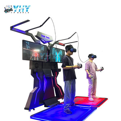 2 jugadores FPS VR Kat Walker Arcade Caminadora 9D VR Simulador Plataforma para caminar