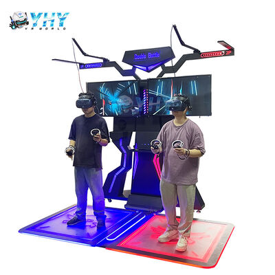 Simulador de caminata de realidad virtual al aire libre para 2 jugadores para el hogar y la educación VR Walker Arcade Treadmill Machine