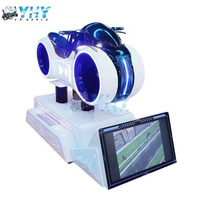 Consola de juegos de carreras de interior en oferta, gafas VR, motor, simulador VR 9D 360, equipo de consola de juegos de carreras VR en motocicleta