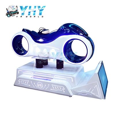 Consola de juegos de carreras de interior en oferta, gafas VR, motor, simulador VR 9D 360, equipo de consola de juegos de carreras VR en motocicleta
