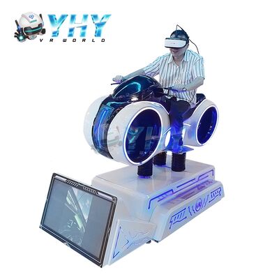 Consola de juegos de carreras de interior en oferta, gafas VR, motor, simulador VR 9D 360, equipo de consola de juegos de carreras VR en motocicleta