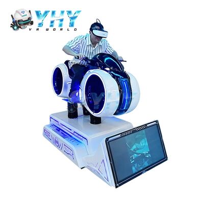 Instalaciones de entretenimiento de simulación de realidad virtual interactiva para motocicletas VR en interiores para centros comerciales y parques de aventuras