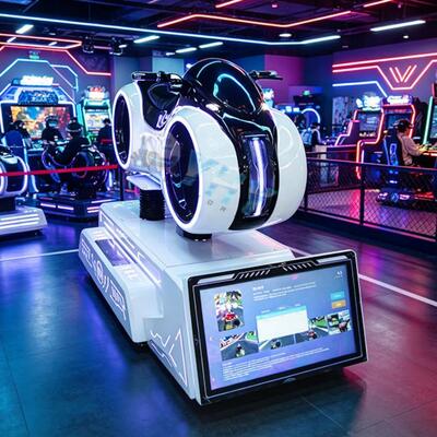 Parque de diversiones Carreras de motocicletas Simulador VR Simulador de conducción de motocicletas Carreras máquina de juego