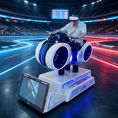 Venta caliente de simulador de carreras de motocicleta VR en interiores Consola de juegos de realidad virtual Equipo de alta demanda