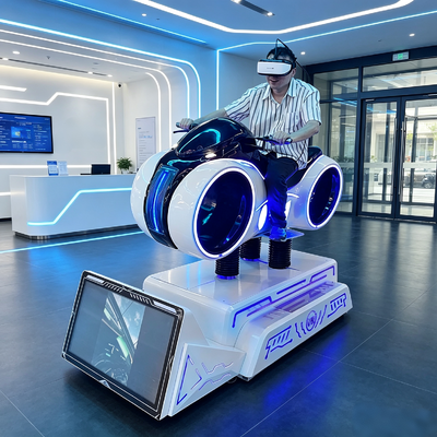Centro de Atracciones Parque de juegos VR de motocicleta Parque de aventuras de realidad virtual Máquina de juego simulador de carreras