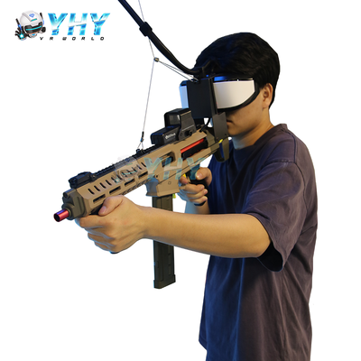 Juego de lucha de VR Shoot Machine Gun Plataforma de movimiento dinámico para parque de diversiones Centro de juegos