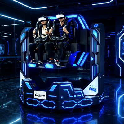 Máquina de juego arcade YHY Design Patent 1080 Degree Rotating 9D VR Iron Warrior Roller Coaster