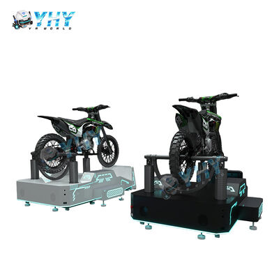 Simulador de motocicleta de montaña VR comercial Plataforma de juego de deportes extremos