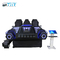 Seis simuladores L340*W220*H190cm del cine VR del coche del guerrero de los asientos