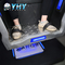 220V rotación del simulador del juego VR que tira la montaña rusa loca interactiva 360 Kingkong