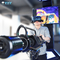 Máquina dinámica 1.0kw de la realidad virtual de los juegos del simulador del tiroteo del arma 9d Vr de RoHs Gatling