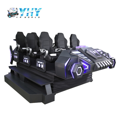 silla del movimiento de Vr del simulador del cine del cine de 7D 9D VR con 9 asientos