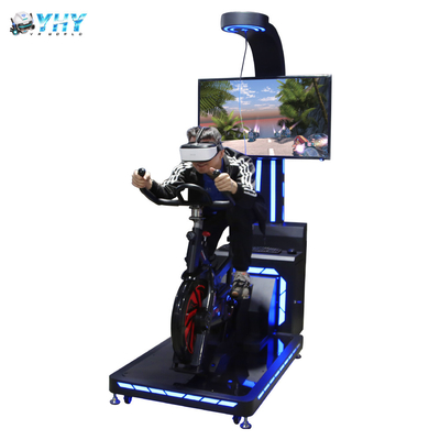 entretenimiento de los deportes interiores del simulador de montar a caballo de la bici del simulador del juego de la bicicleta de 9d Vr