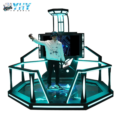 Espacio ancho del parque temático los 3.0m HTC que camina el simulador del juego del vuelo de la plataforma de la situación de Vr