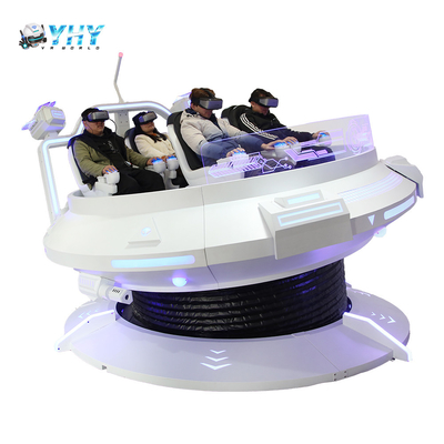 VR simulador de ovnis 360 grados rotación equipo 9D máquina de juego de realidad virtual