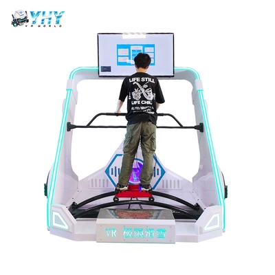 Simulador de esquí 9D VR Realidad virtual Juego de esquí Máquina de movimiento corporal Deportes de interior en el centro comercial