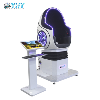 Silla de huevo 9D cine con 200 juegos de un solo asiento máquina de juego de entretenimiento de realidad virtual